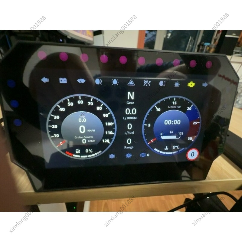 Sim Racing Dashboard Screen Display - For CM2 High‑Definition Dashboard Display For