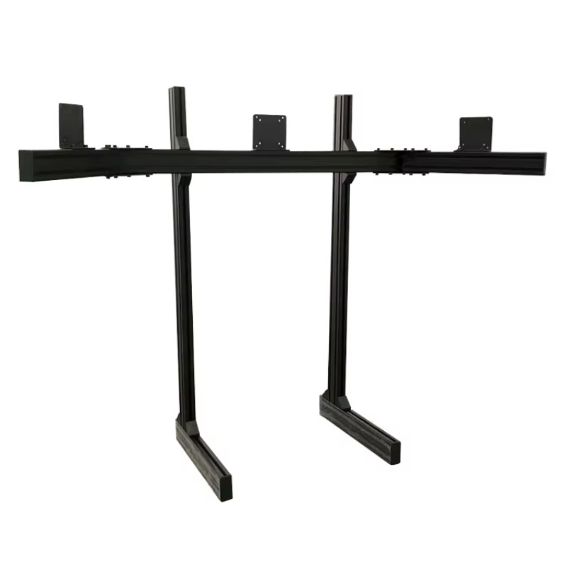 Triple Monitor Stand Sim Racing - Triple Screen Racing Simulator Monitor Mount