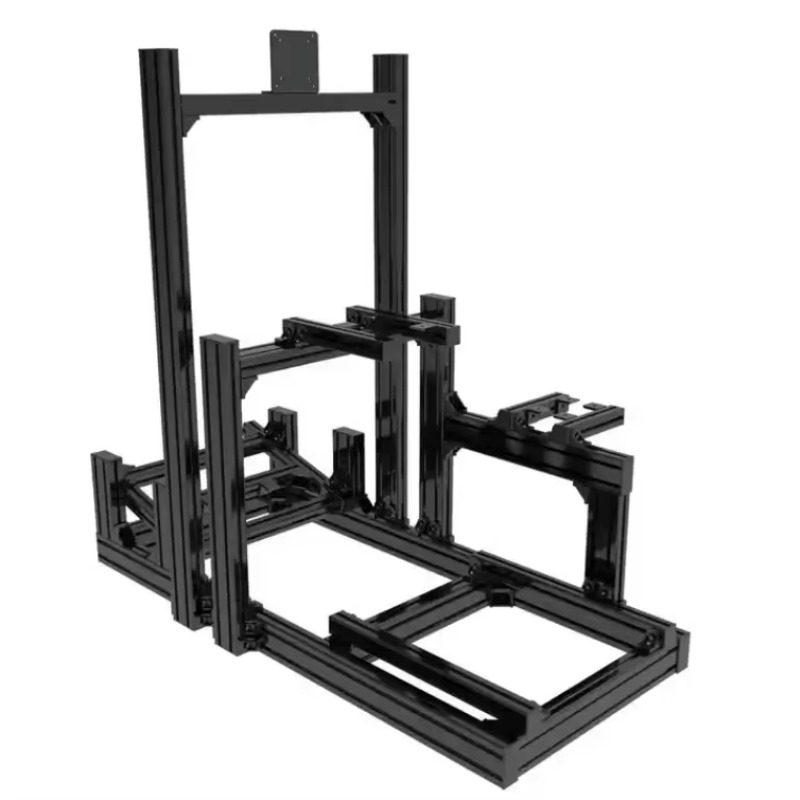 Triple Monitor Stand Sim Racing - Basic Sim Racing Cockpits Rig Single