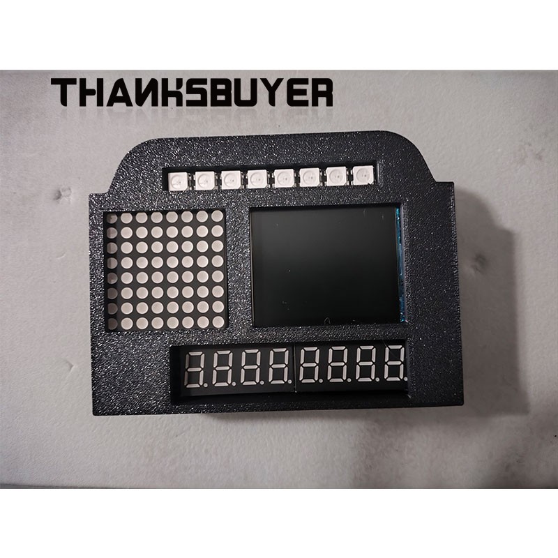 Sim Racing Dashboard Screen Display - Racing Hub RH-0008 Dashboard Dash Display