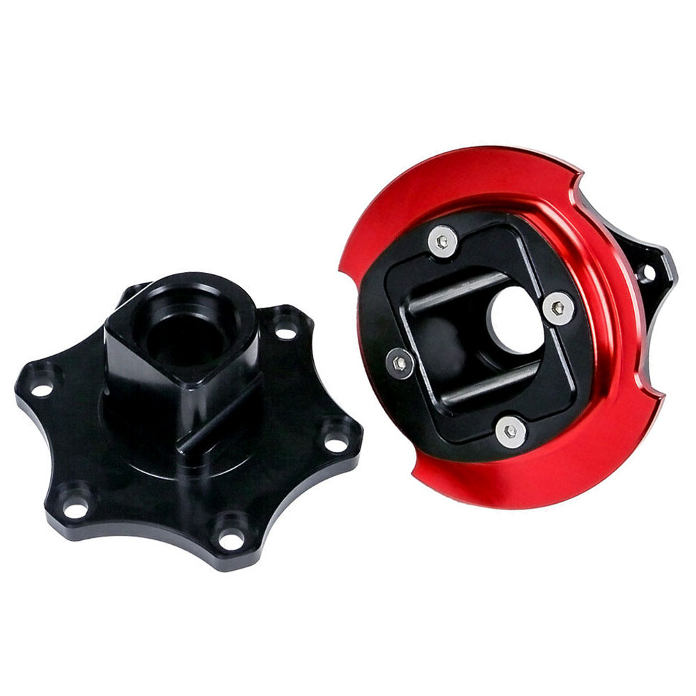 Racing Wheel Quick Release Hub 70Mm - Universal Short AU D‑Shape Steering Wheel