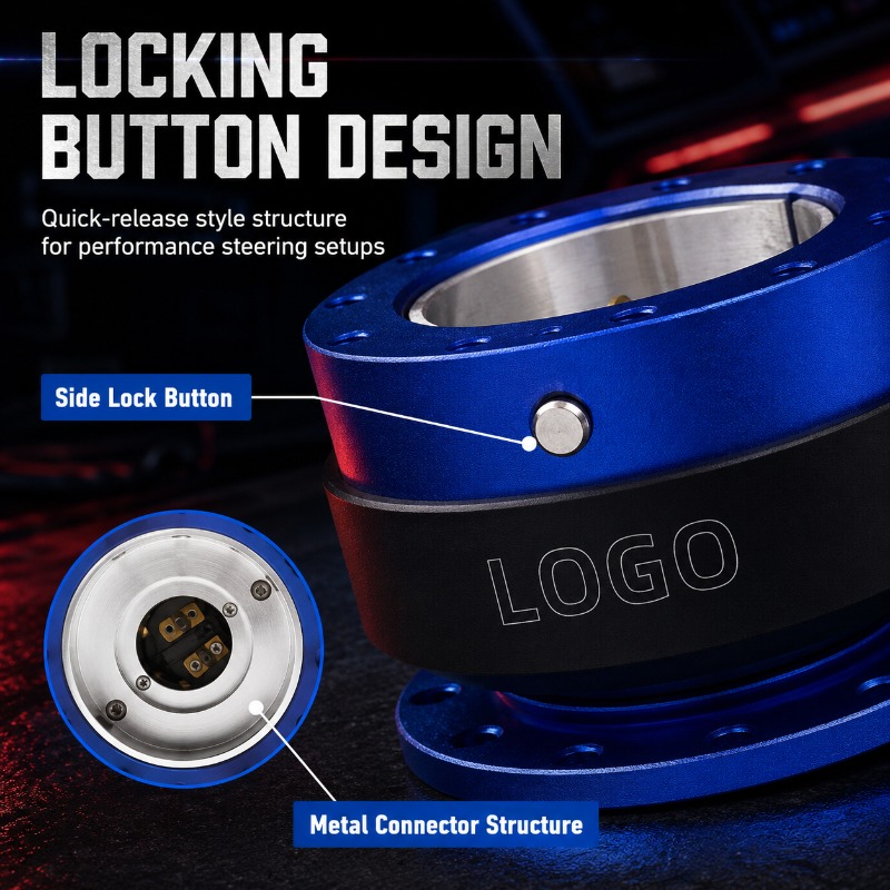 Universal Racing Steering Whee - Racing Wheel Quick Release Hub 70Mm 评论和价格