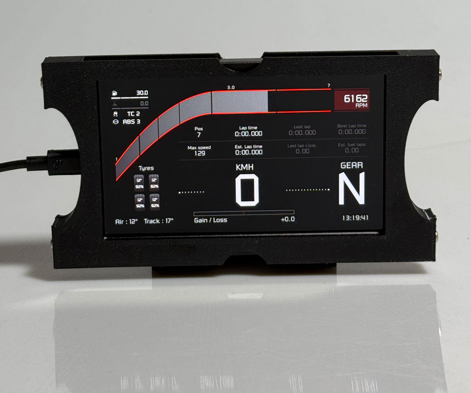 Simracing Game Multifunctional - Sim Racing Dashboard Screen Display 评论和价格