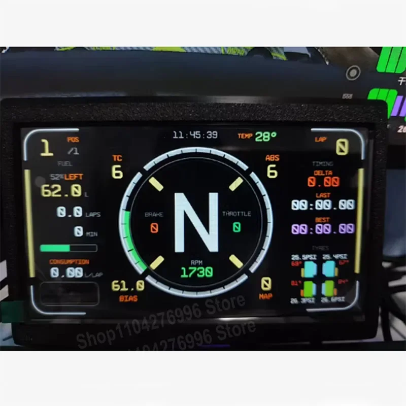 Simplayer Sim Racing Dashboard - Sim Racing Dashboard Screen Display 评论和价格