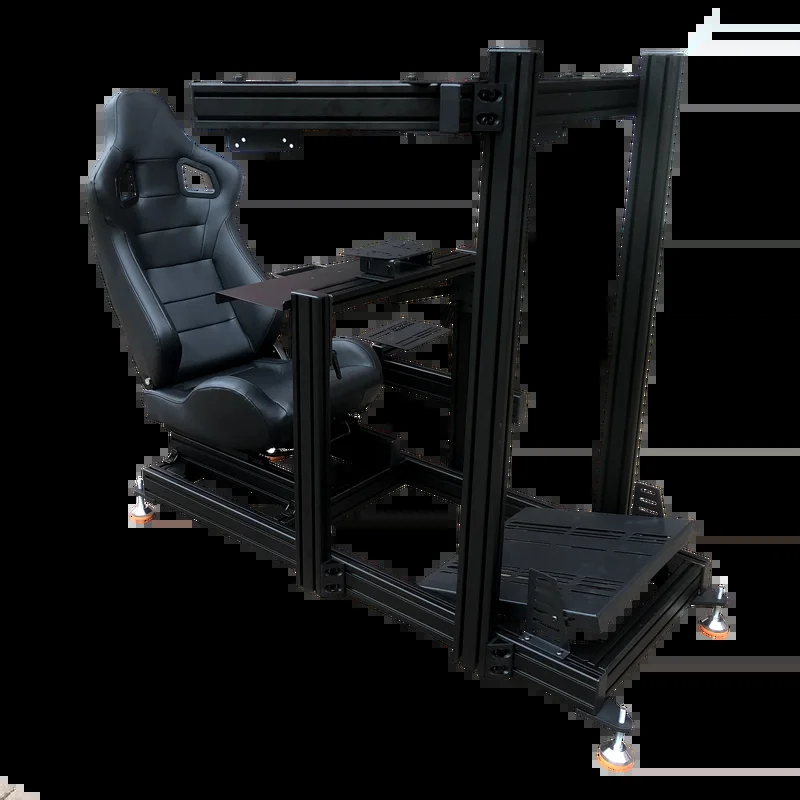 Custom Sim Racing Motion Simul - Triple Monitor Stand Sim Racing 评论和价格