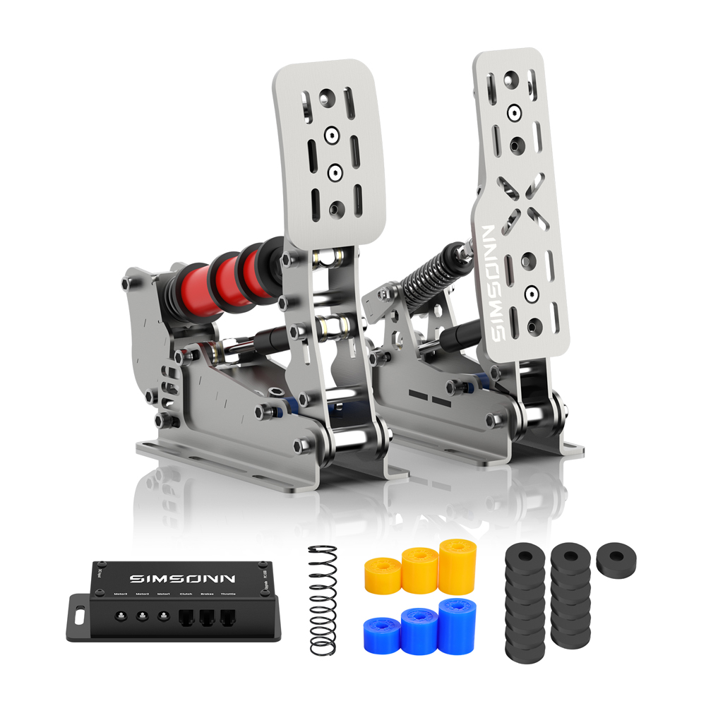 Sliver Plus X P2 P3 Simracing  - Sim Racing Pedals Load Cell Hydraulic 评论和价格