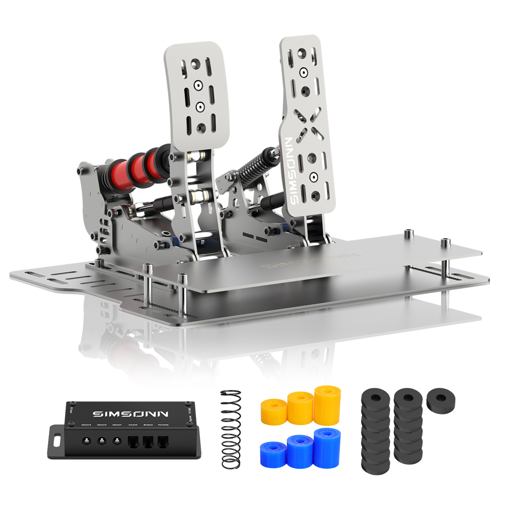 Sliver Plus X P2 P3 Simracing  - Sim Racing Pedals Load Cell Hydraulic 评论和价格