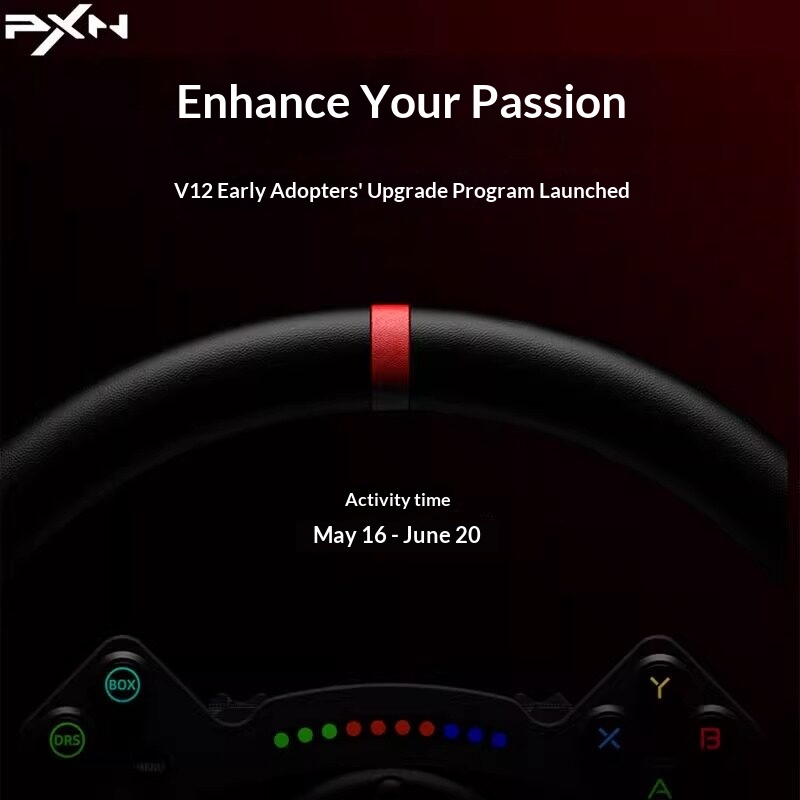 PXN VD10 Game Steering Wheel S - Direct Drive Racing Wheel Base 10Nm 评论和价格