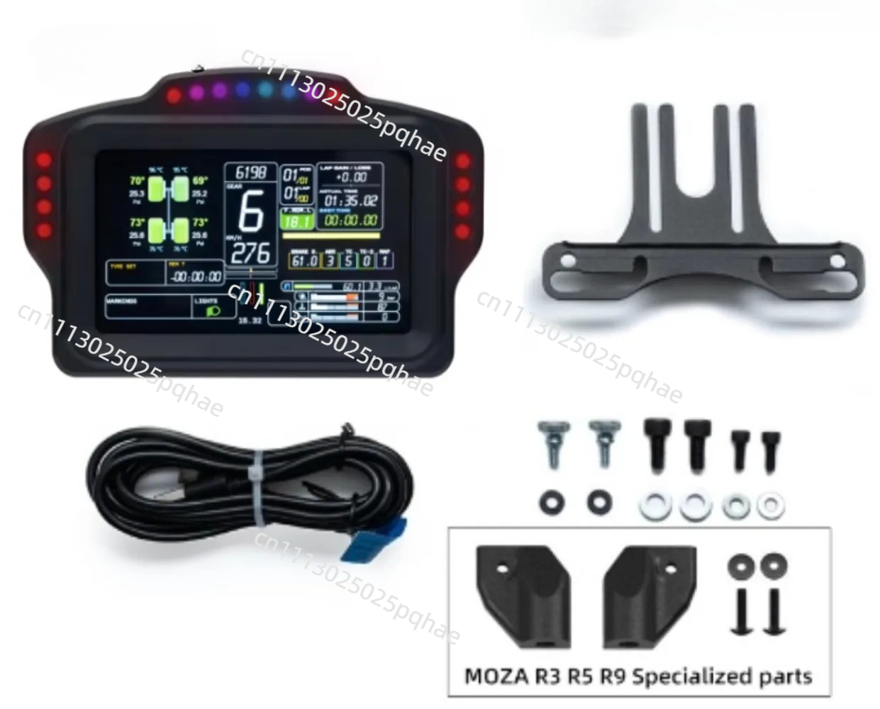Racing Dashboard DV480/DH480 P - Sim Racing Dashboard Screen Display 评论和价格