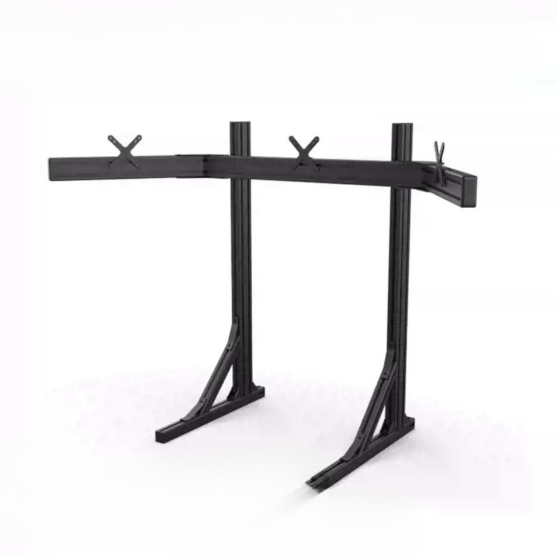 No Shake Standalone & Cockpit  - Triple Monitor Stand Sim Racing 评论和价格