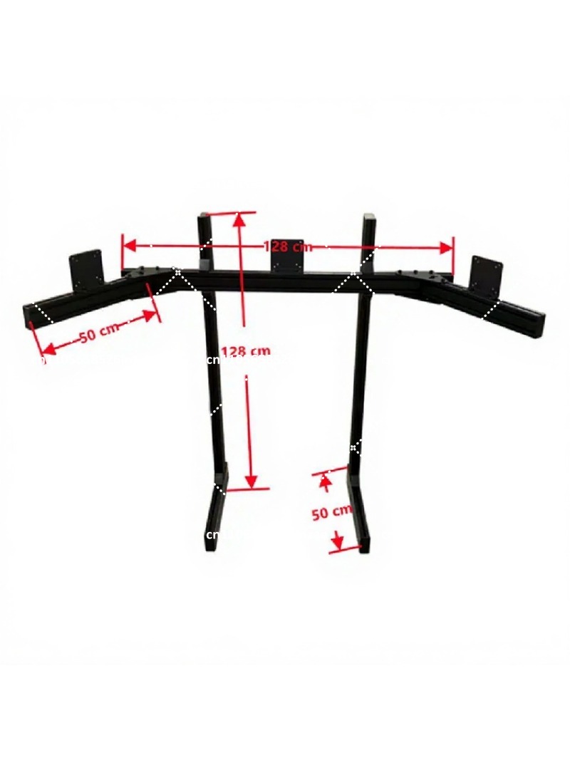 Heavy Duty Triple Monitor Stan - Triple Monitor Stand Sim Racing 评论和价格