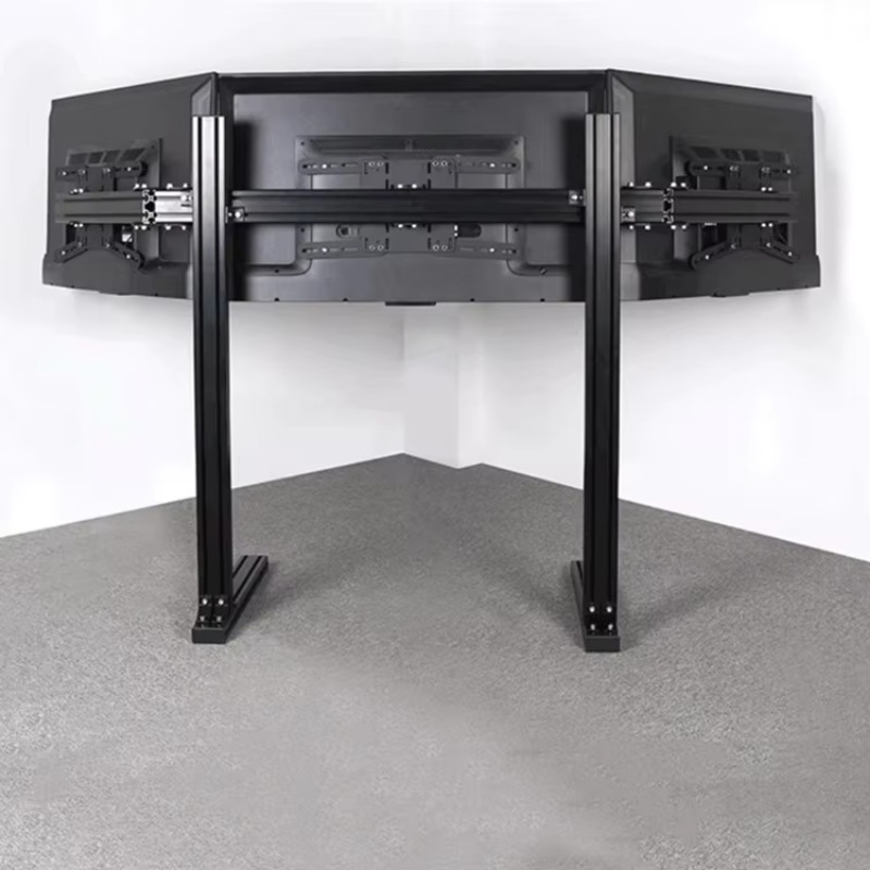 Size Aluminum Profile Sim Rig  - Triple Monitor Stand Sim Racing 评论和价格