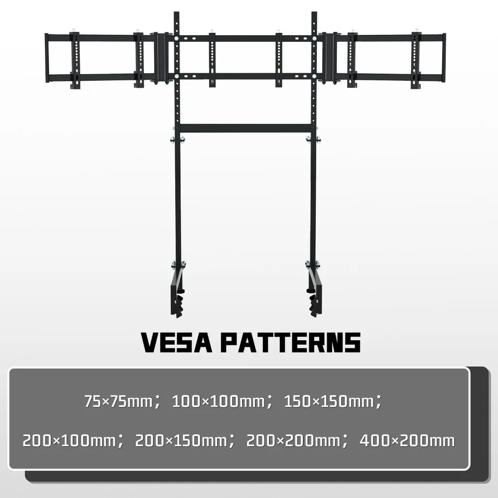 sim racing triple M stand with - Triple Monitor Stand Sim Racing 评论和价格