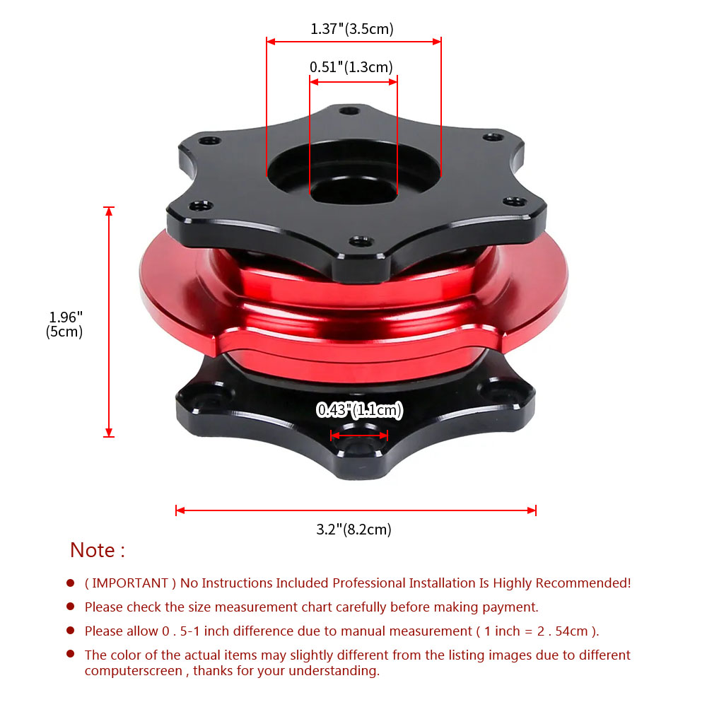 Universal Short AU D‑Shape Ste - Racing Wheel Quick Release Hub 70Mm 评论和价格