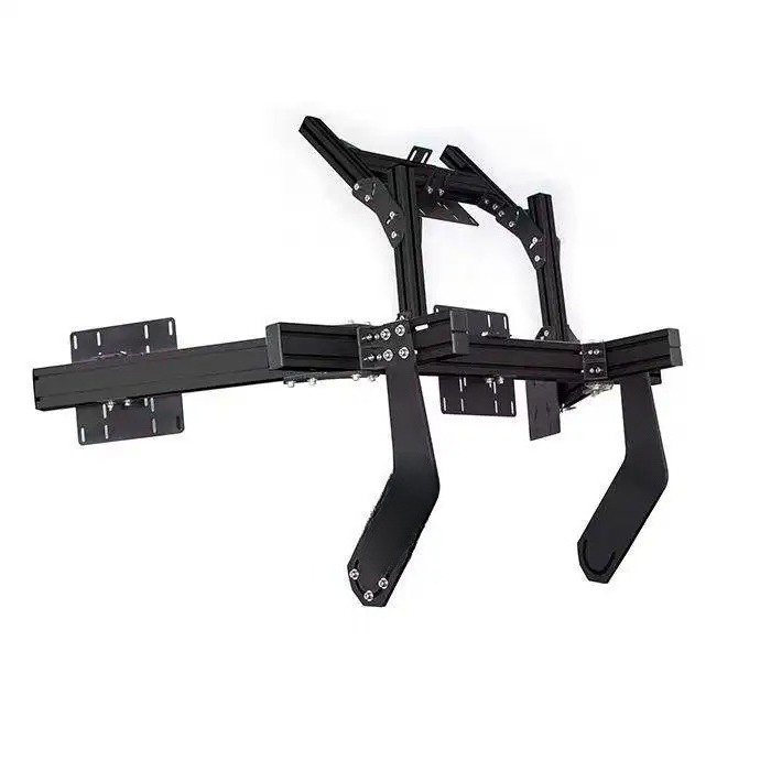 No Shake Standalone & Cockpit  - Triple Monitor Stand Sim Racing 评论和价格