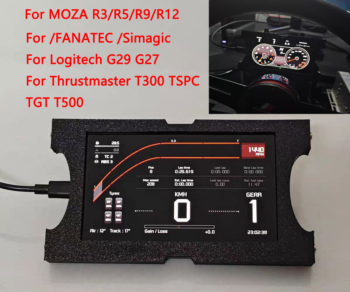 Simracing Game Multifunctional - Sim Racing Dashboard Screen Display 评论和价格
