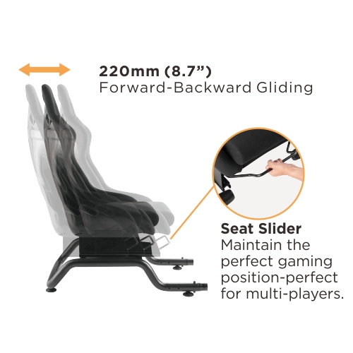 LRS06-BS02 Racing Simulator Bu - Sim Racing Seat Bucket Cockpit 评论和价格