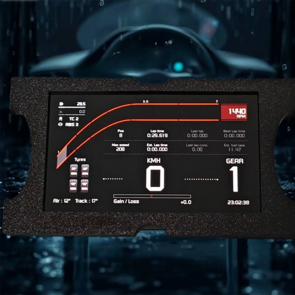 Simracing Game Multifunctional - Sim Racing Dashboard Screen Display 评论和价格