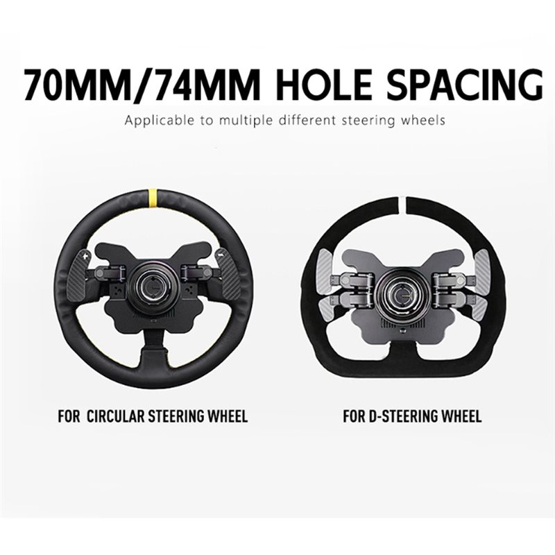 QR040 For MOZA Simagic M10 A/M - Racing Wheel Quick Release Hub 70Mm 评论和价格