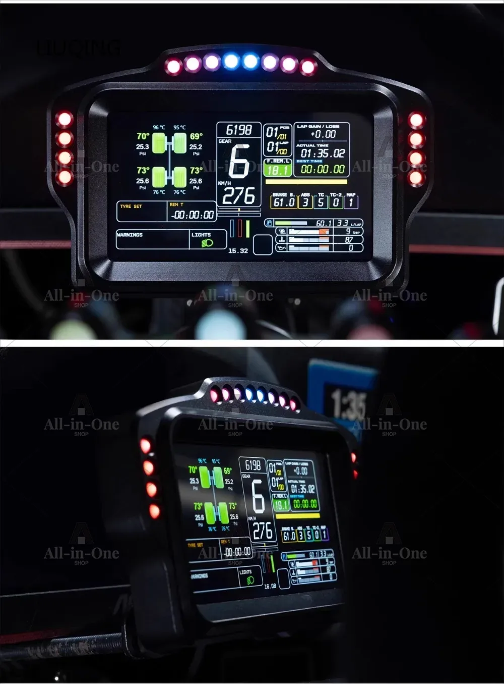 DV480 PRO DH480 PRO Dashboard  - Sim Racing Dashboard Screen Display 评论和价格