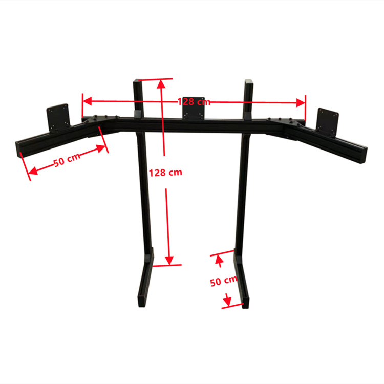 for Sim Racing Cockpit Simulat - Triple Monitor Stand Sim Racing 评论和价格