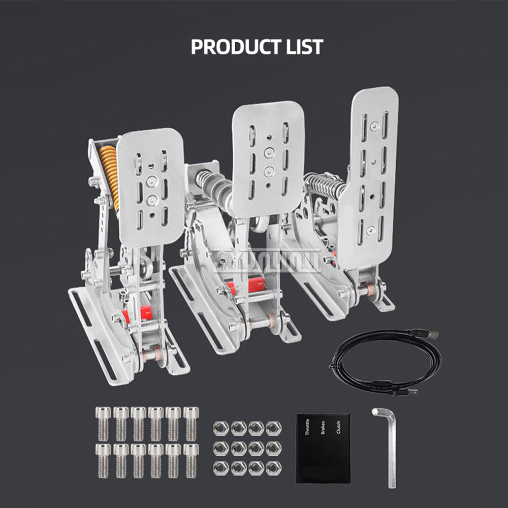 Sim Racing Pedal PC Racing Sim - Sim Racing Pedals Load Cell Hydraulic 评论和价格